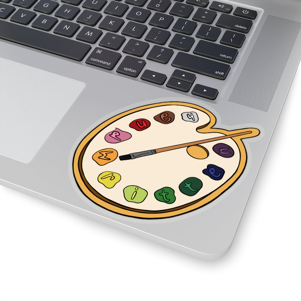 Paint Palette Sticker