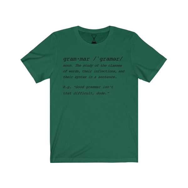 "Grammar" - Unisex Short Sleeve Tee