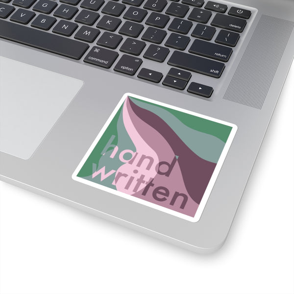 "Handwritten" Square Sticker