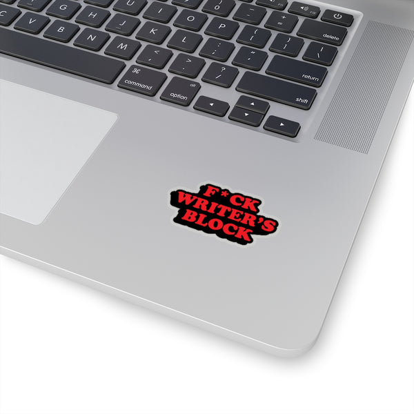 "Writer's Block" Kiss Cut Sticker