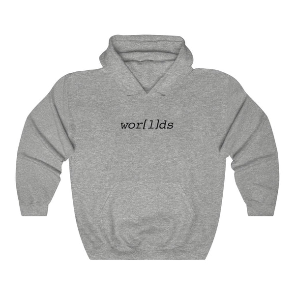 "wor[l]ds" - Unisex Hoodie