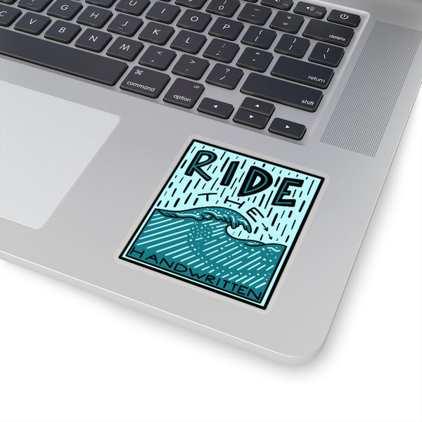 "Ride The Wave" Kiss-Cut Sticker