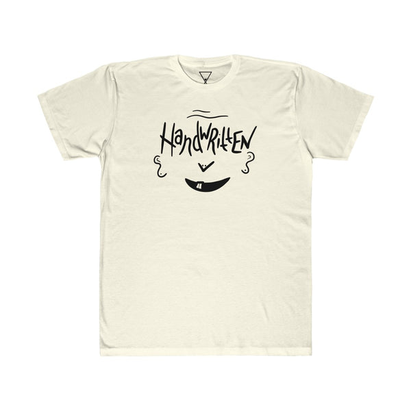 Handwritten Face - Unisex Fitted Tee