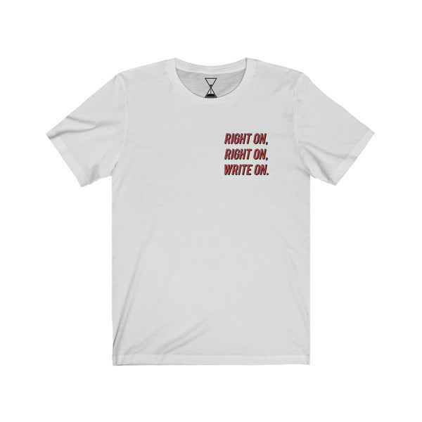 "Write On" - Unisex Short Sleeve Tee