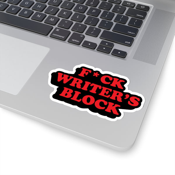 "Writer's Block" Kiss Cut Sticker