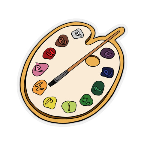 "palette" Sticker