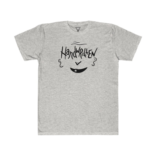 Handwritten Face - Unisex Fitted Tee